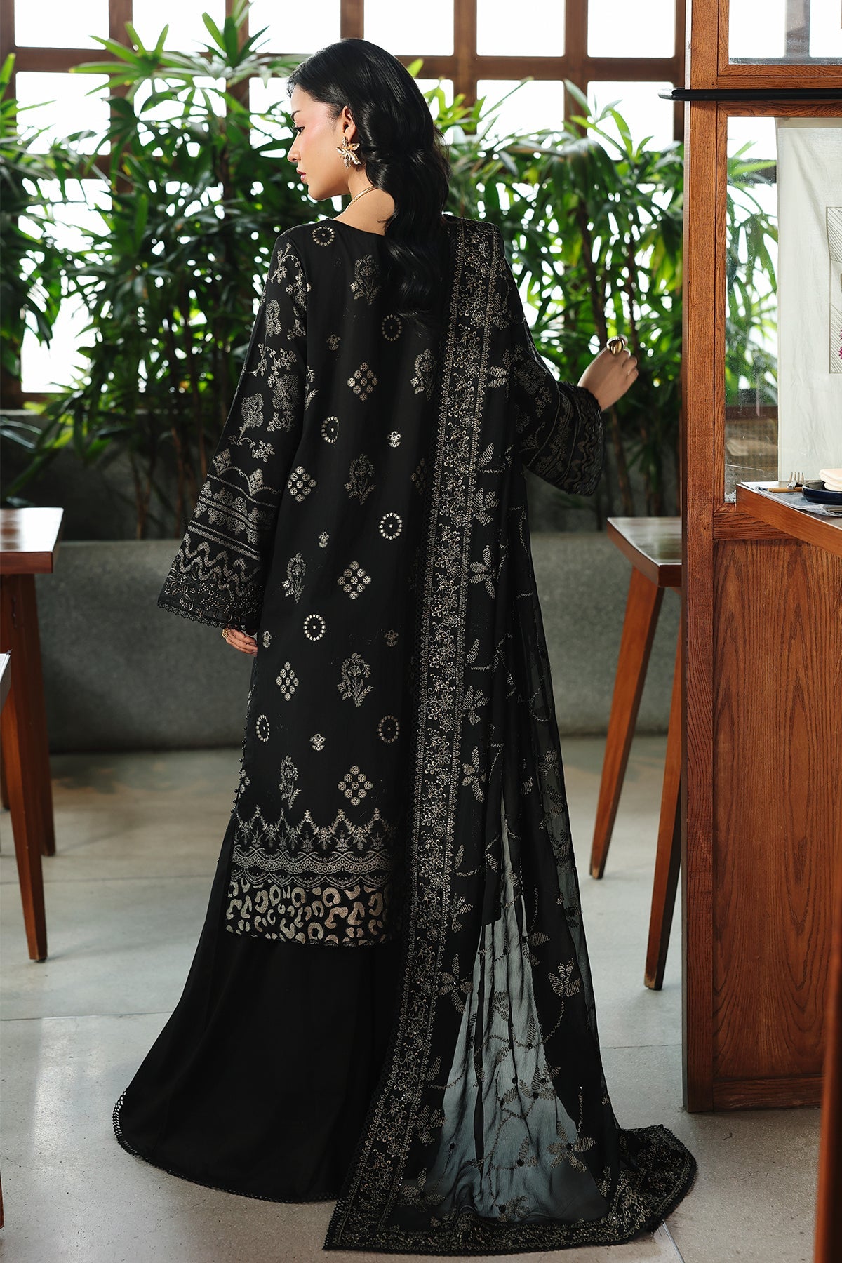 Nureh | Maya Embroidered Jacquared | NJ-112