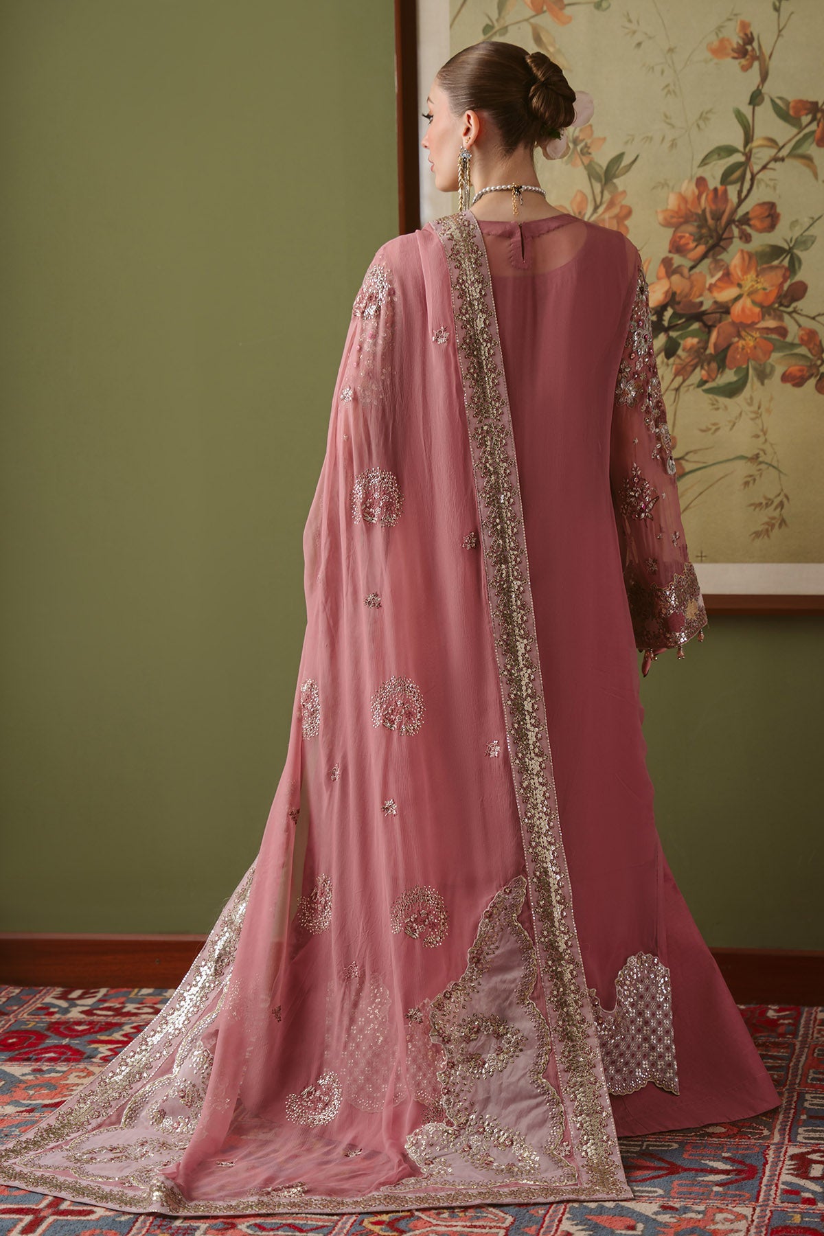 Nureh | Elaya Festive Chiffon | NEL-91A