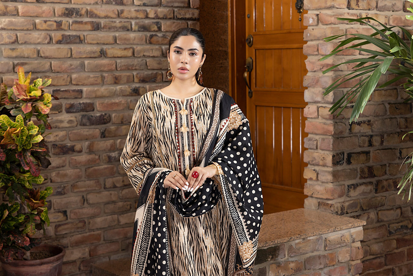 REGALIA | Salina Printed Khaddar | SPKV1-7
