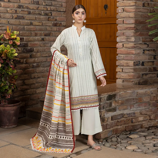 REGALIA | Salina Printed Khaddar | SPKV1-8