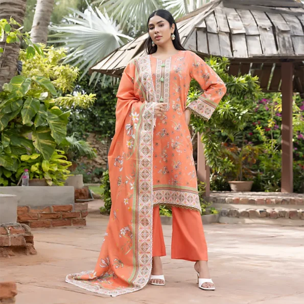REGALIA | Salina Printed Khaddar | SPKV2-8