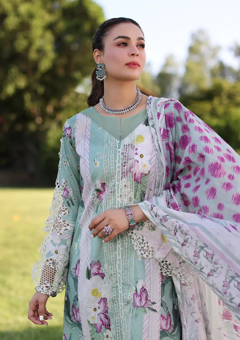 Elaf | Printkari Lawn | CELESTIAL