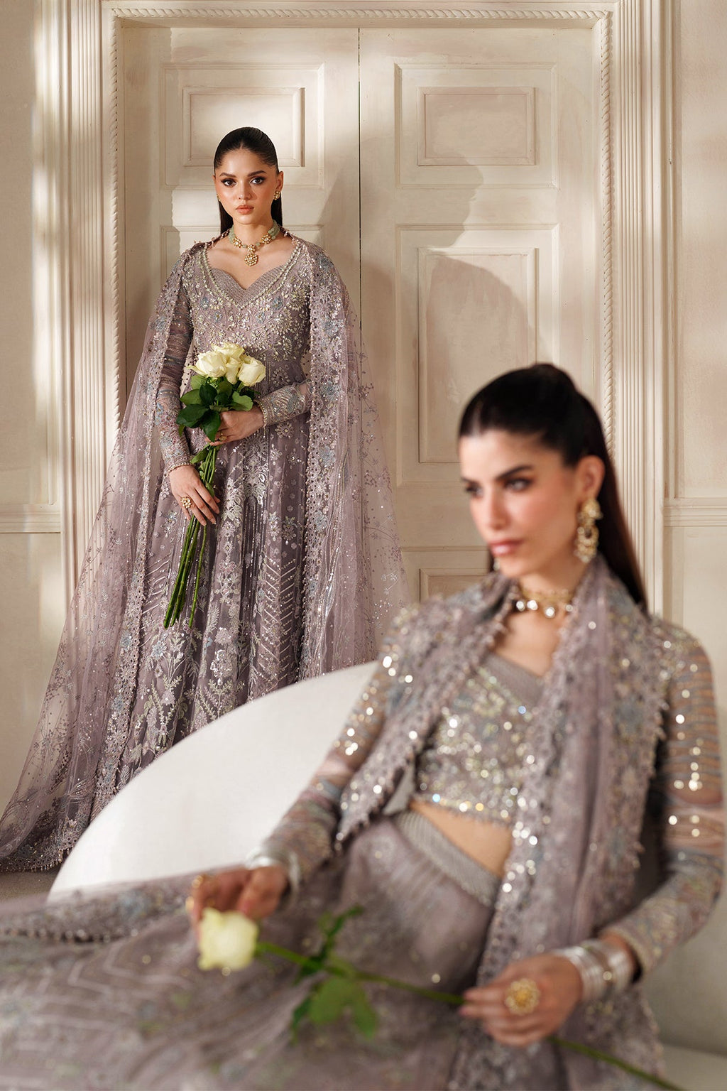 Baroque | EMBROIDERED NET | CH14-04
