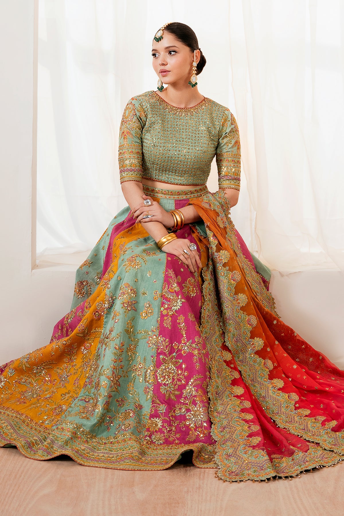 Baroque | Embroidered Silk | UF-4036