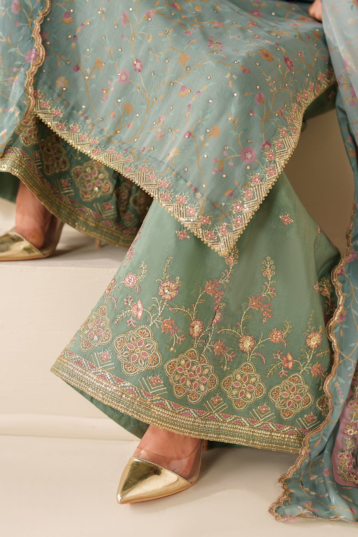 Baroque | EMBROIDERED CHIFFON | UF-4278
