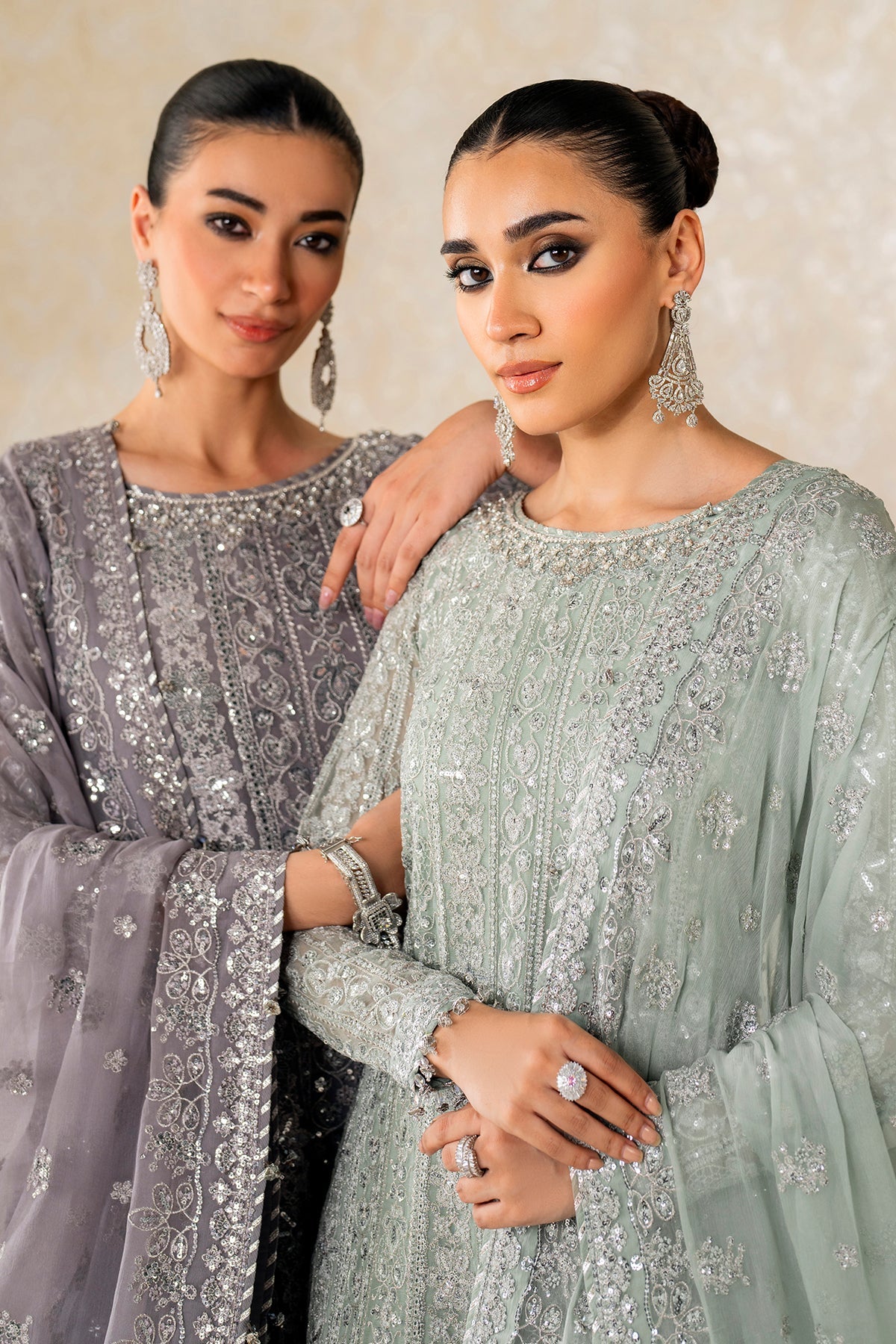 Baroque | EMBROIDERED CHIFFON | UF-4160