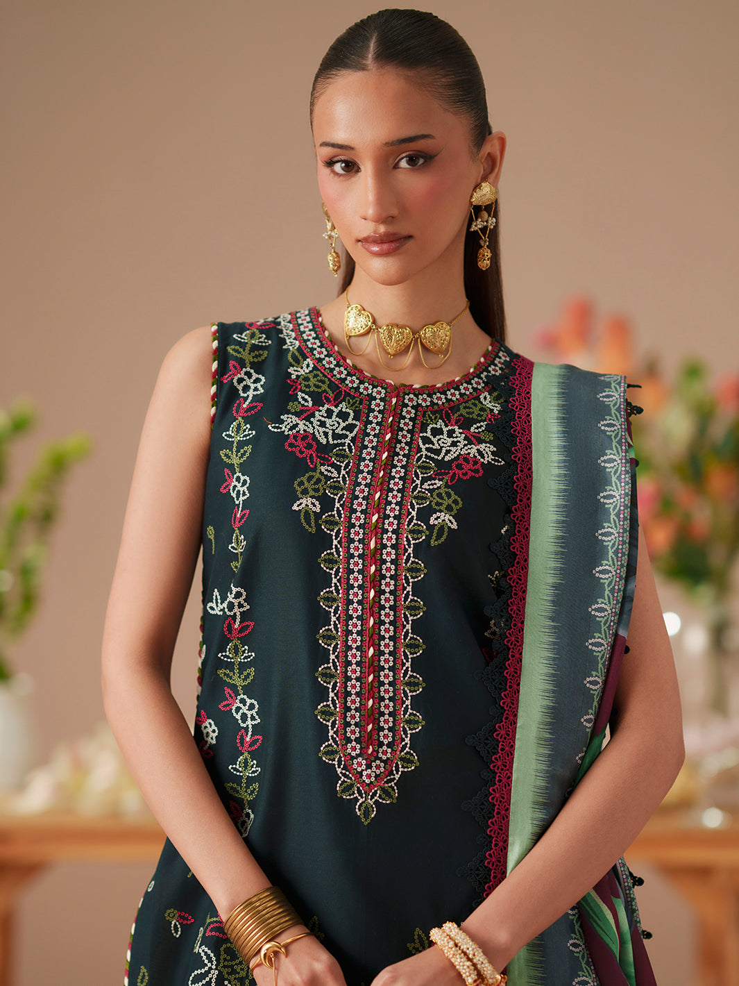 Bin Ilyas | Jojo Summer '26 - 3 PC Lawn | 81A
