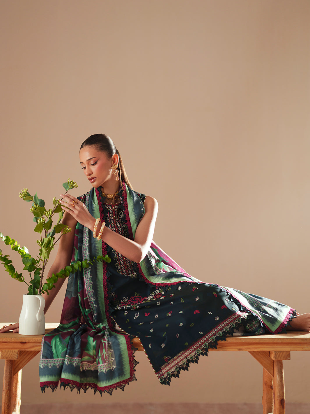 Bin Ilyas | Jojo Summer '26 - 3 PC Lawn | 81A