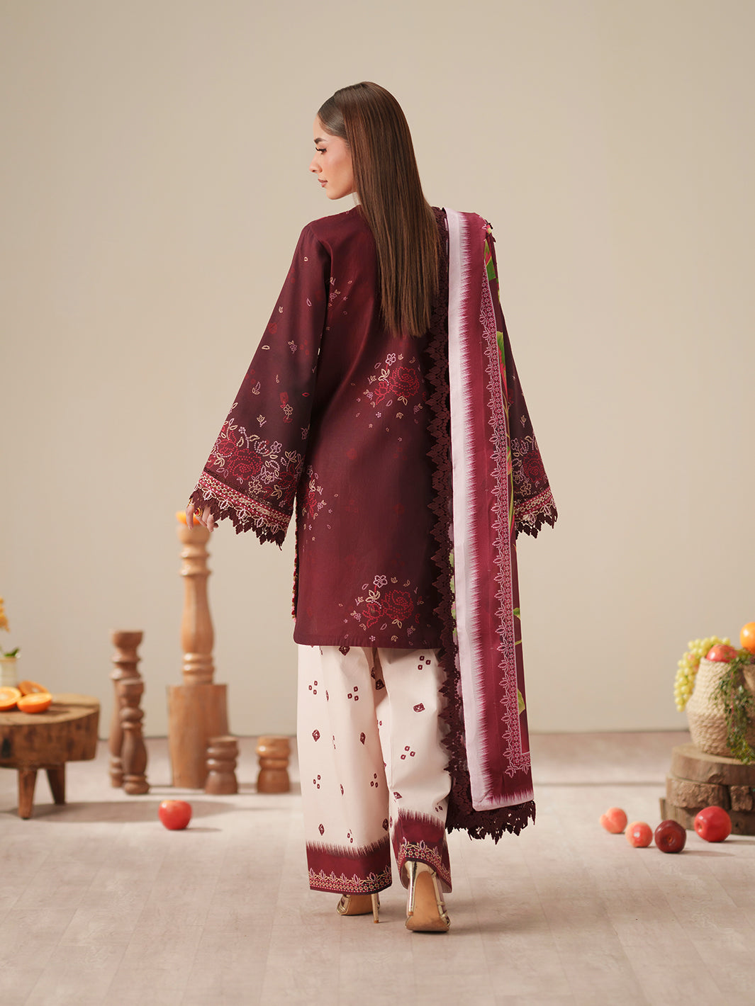 Bin Ilyas | Jojo Summer '26 - 3 PC Lawn | 81B