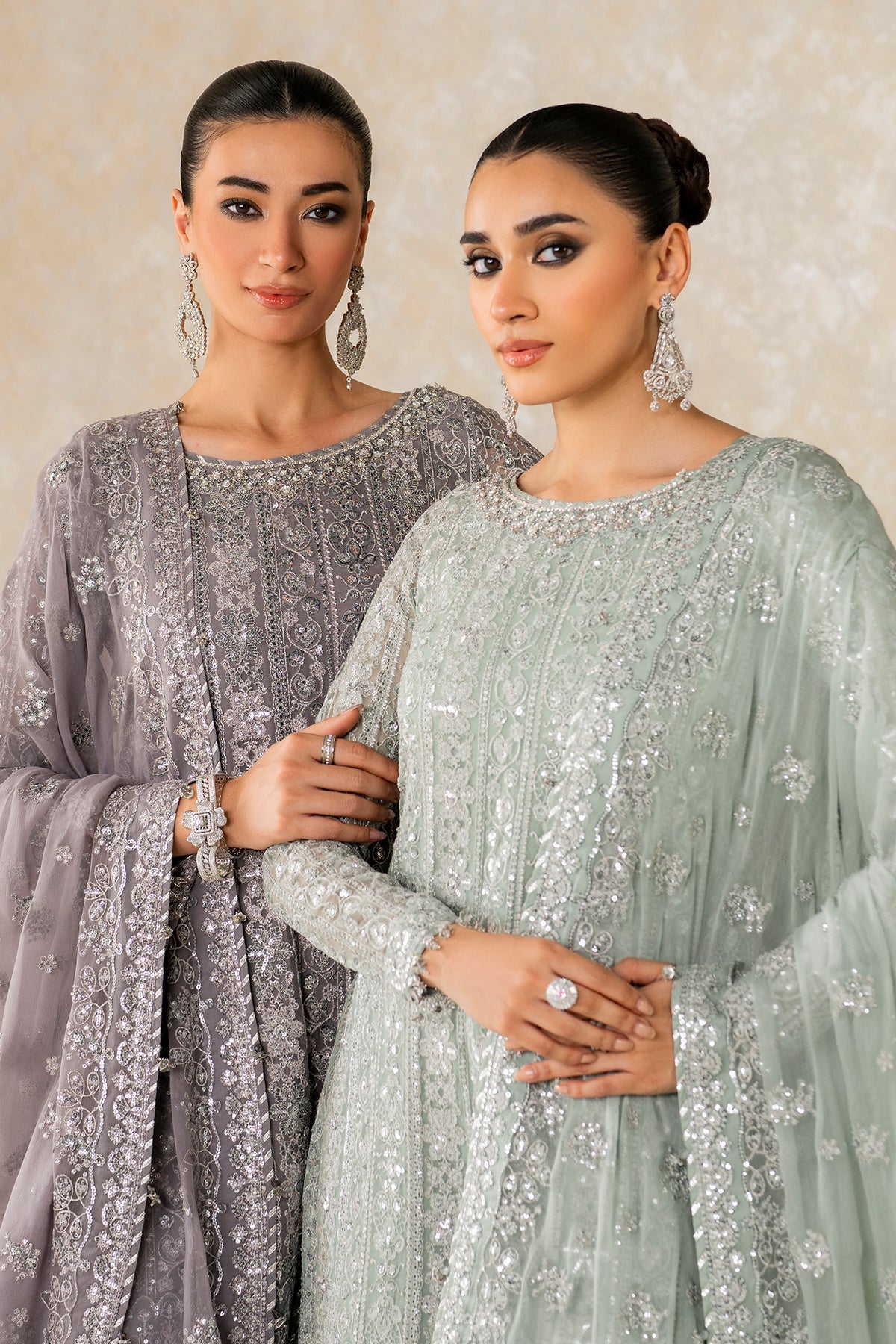 Baroque | EMBROIDERED CHIFFON | UF-4160