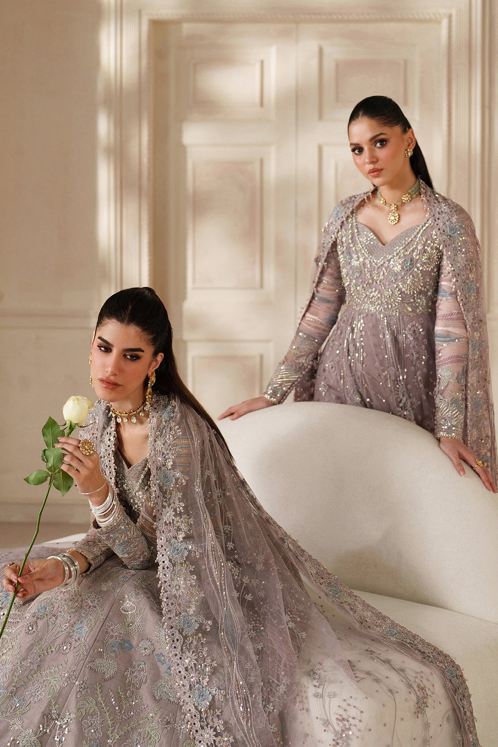 Baroque | EMBROIDERED NET | CH14-04