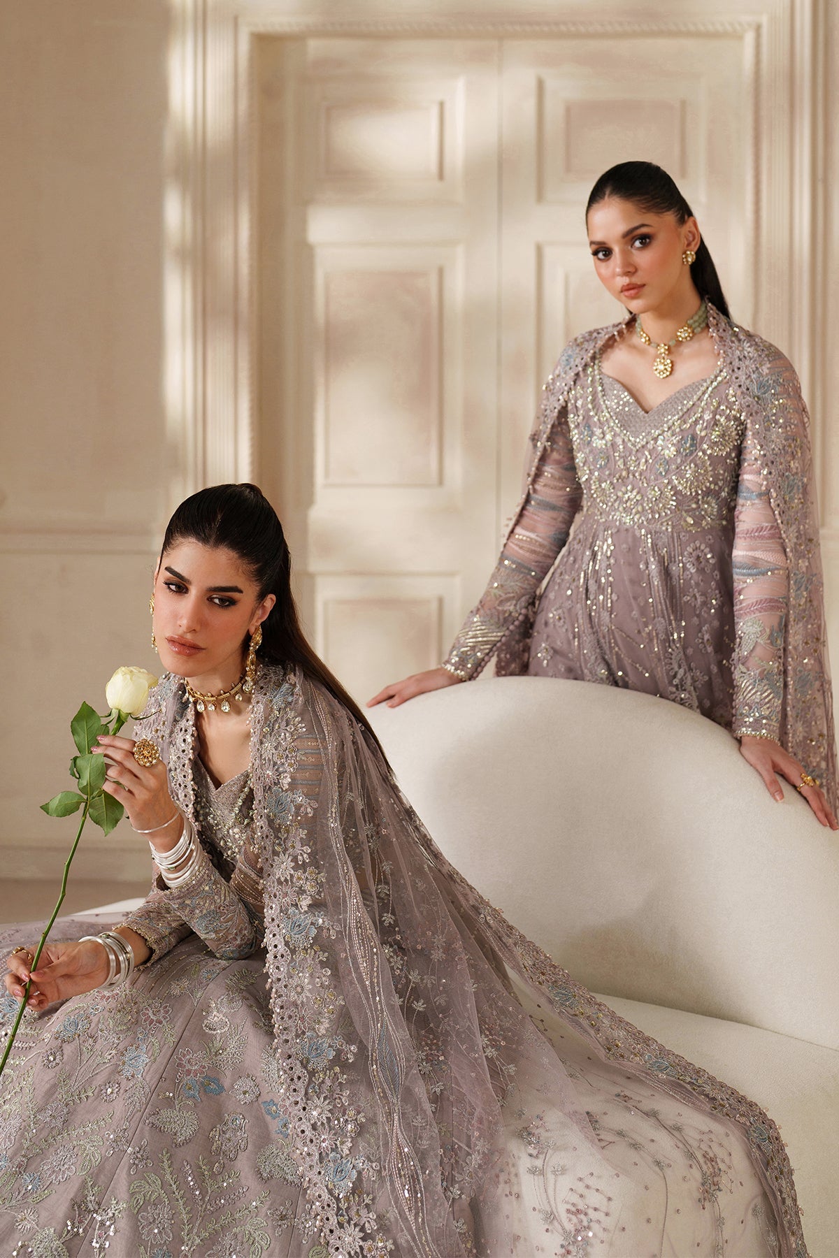 Baroque | EMBROIDERED NET | CH14-04