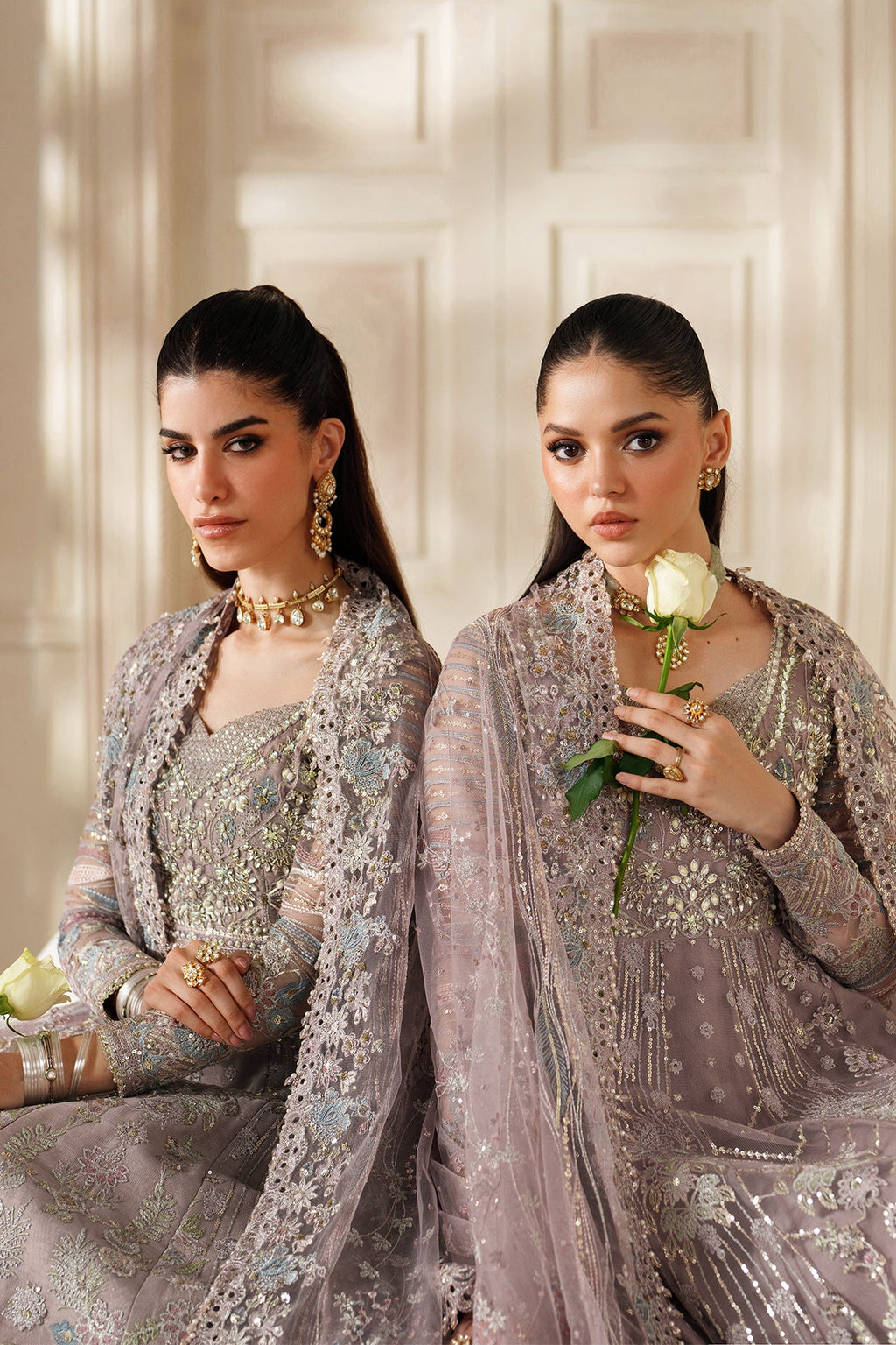 Baroque | EMBROIDERED NET | CH14-04