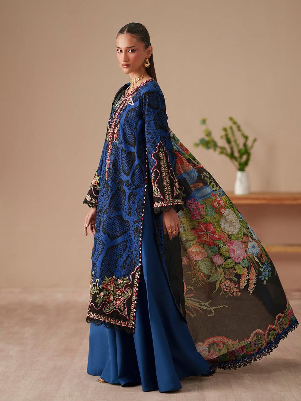 Bin Ilyas | Jojo Summer '26 - 3 PC Lawn | 83B