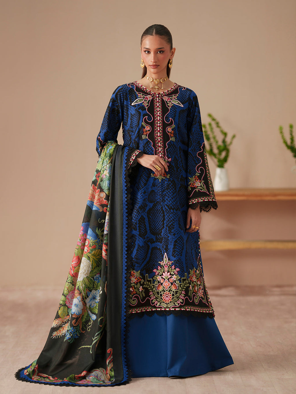 Bin Ilyas | Jojo Summer '26 - 3 PC Lawn | 83B