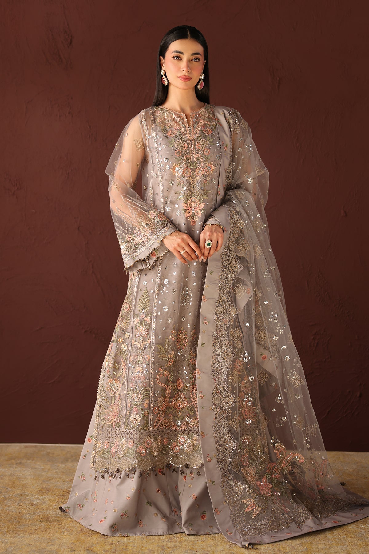 Baroque | EMBROIDERED NET | UF-4487