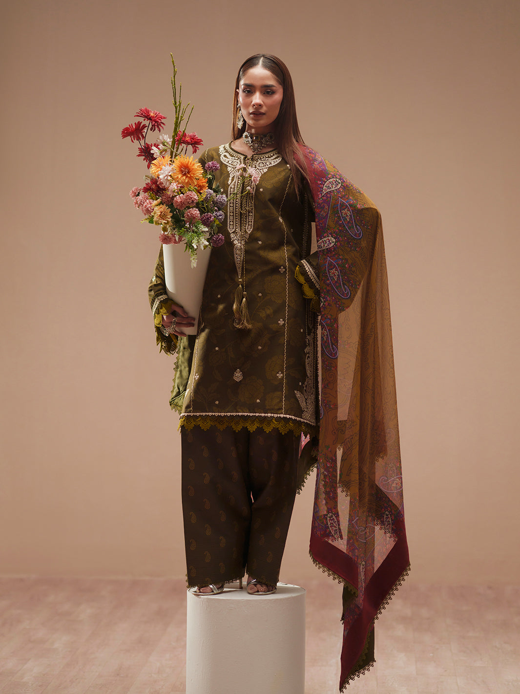 Bin Ilyas | Jojo Summer '26 - 3 PC Lawn | 84A