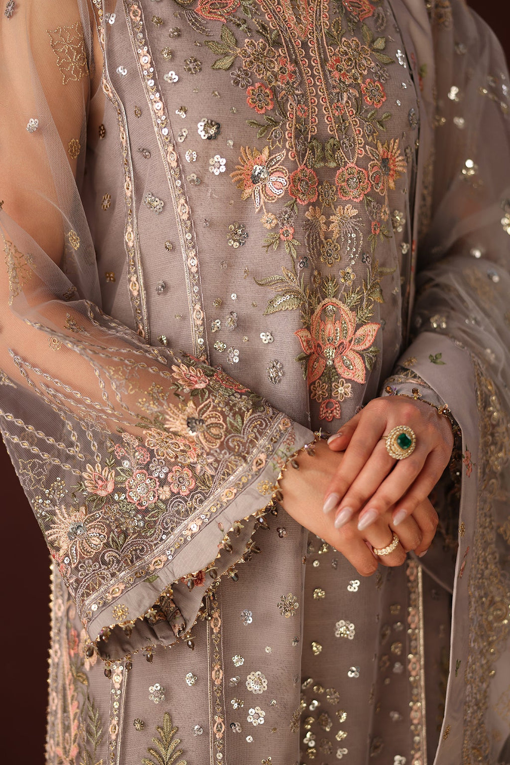 Baroque | EMBROIDERED NET | UF-4487