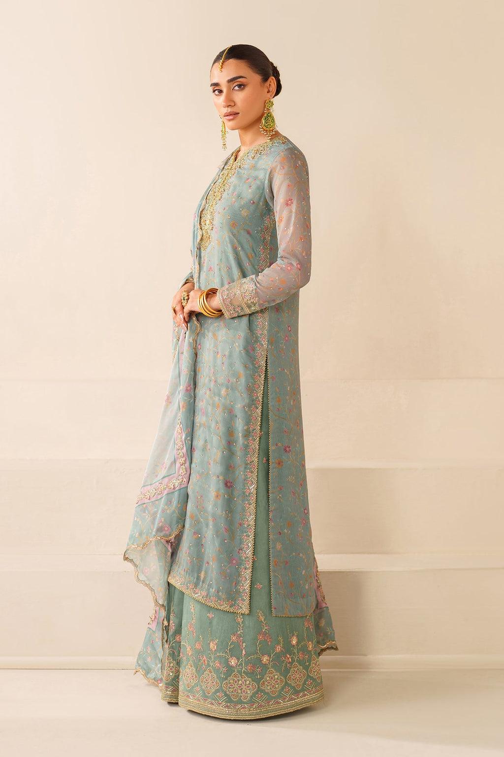 Baroque | EMBROIDERED CHIFFON | UF-4278