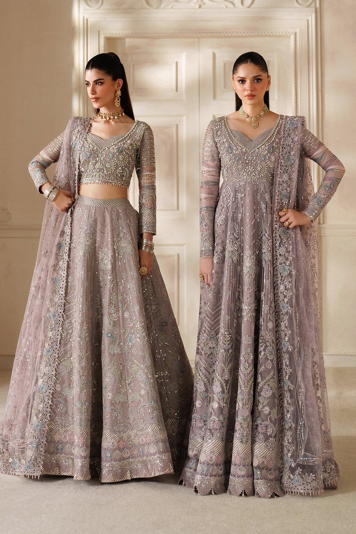 Baroque | EMBROIDERED NET | CH14-04