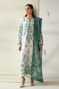 Baroque | Embroidered Jacquard lawn | UF-4430