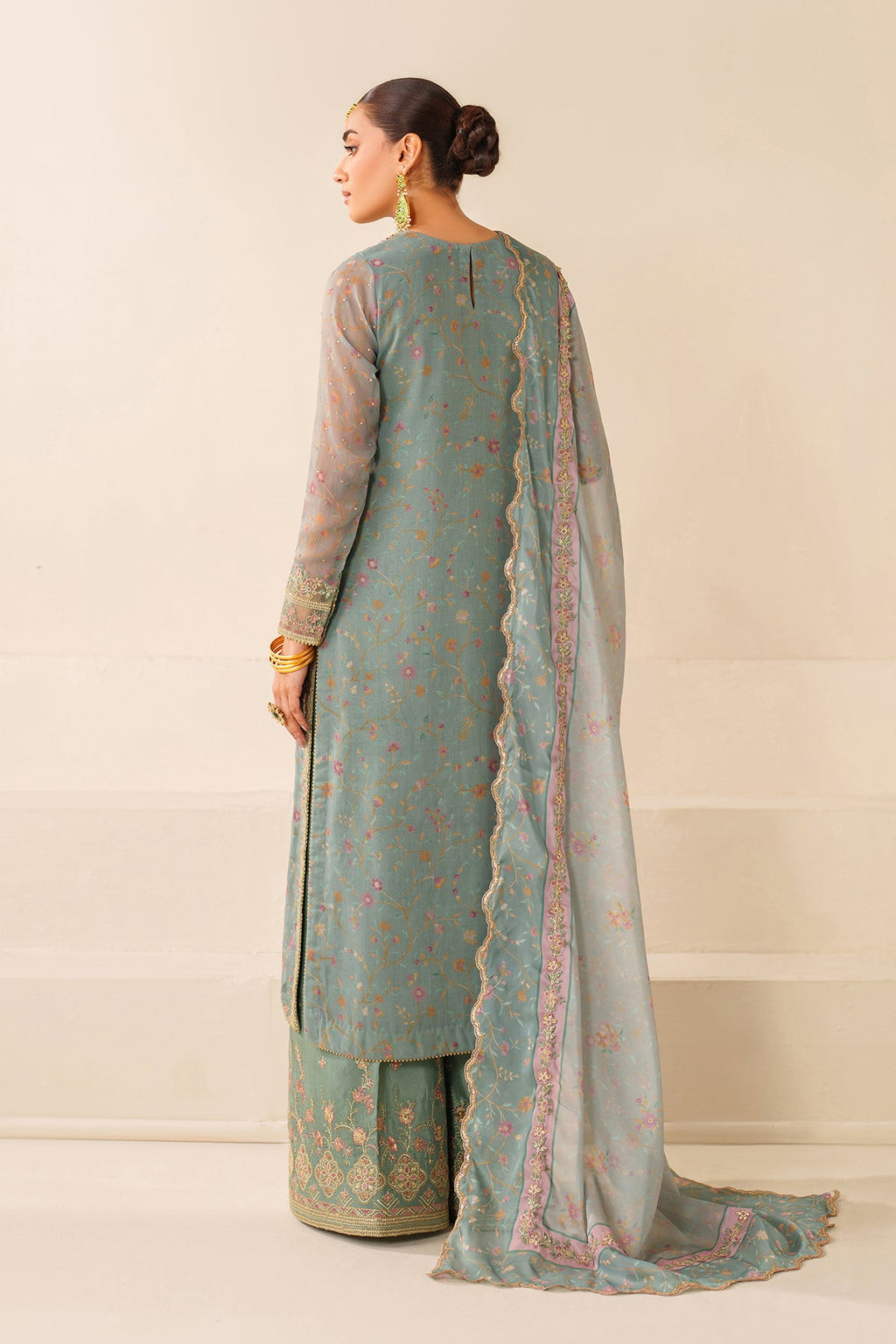 Baroque | EMBROIDERED CHIFFON | UF-4278