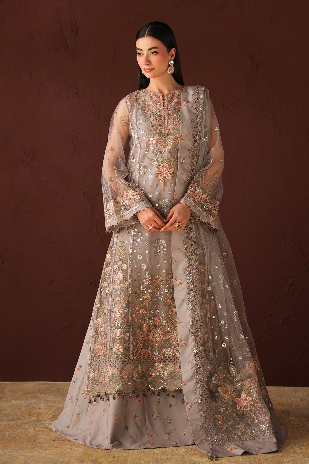 Baroque | EMBROIDERED NET | UF-4487