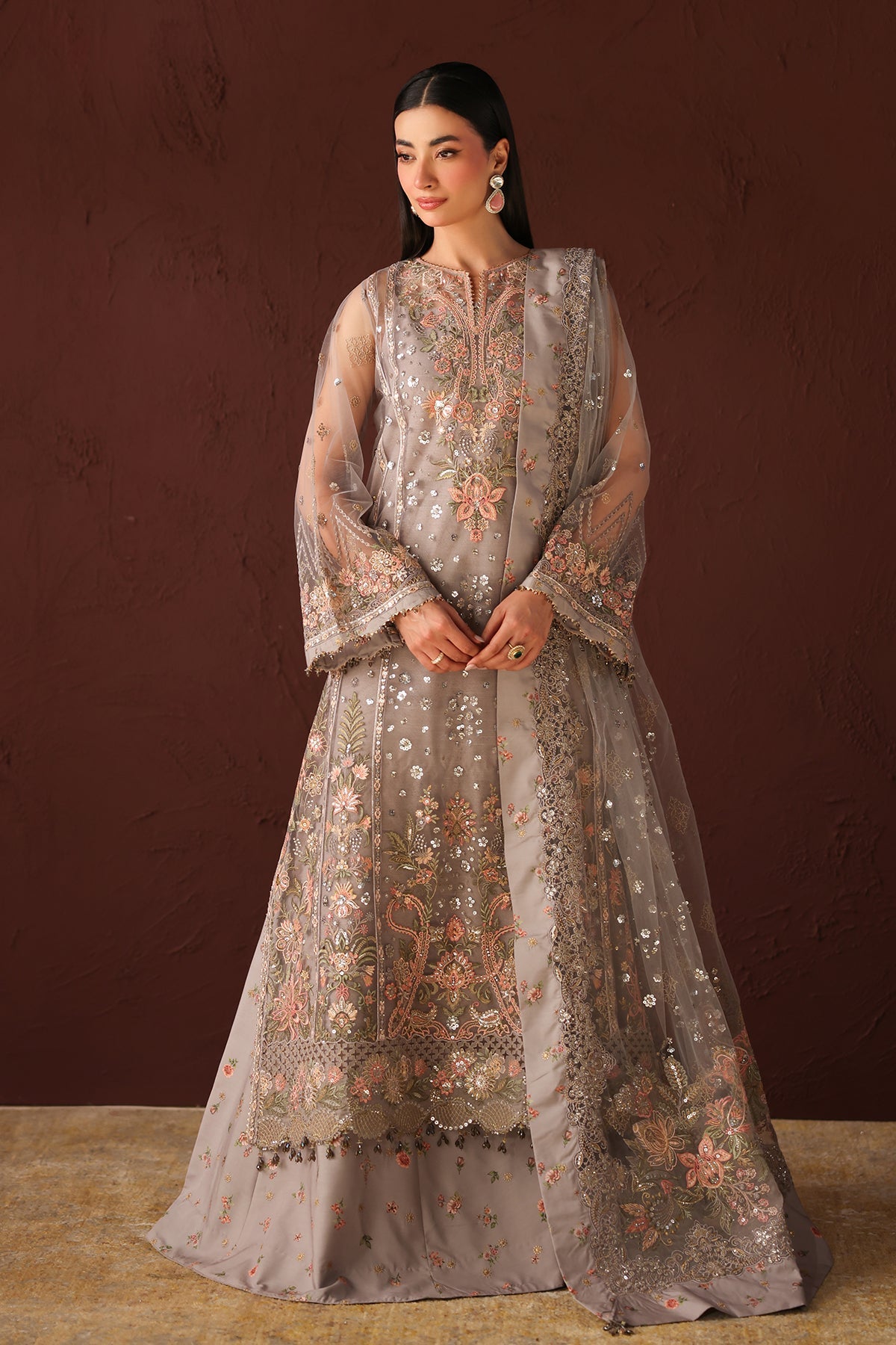 Baroque | EMBROIDERED NET | UF-4487