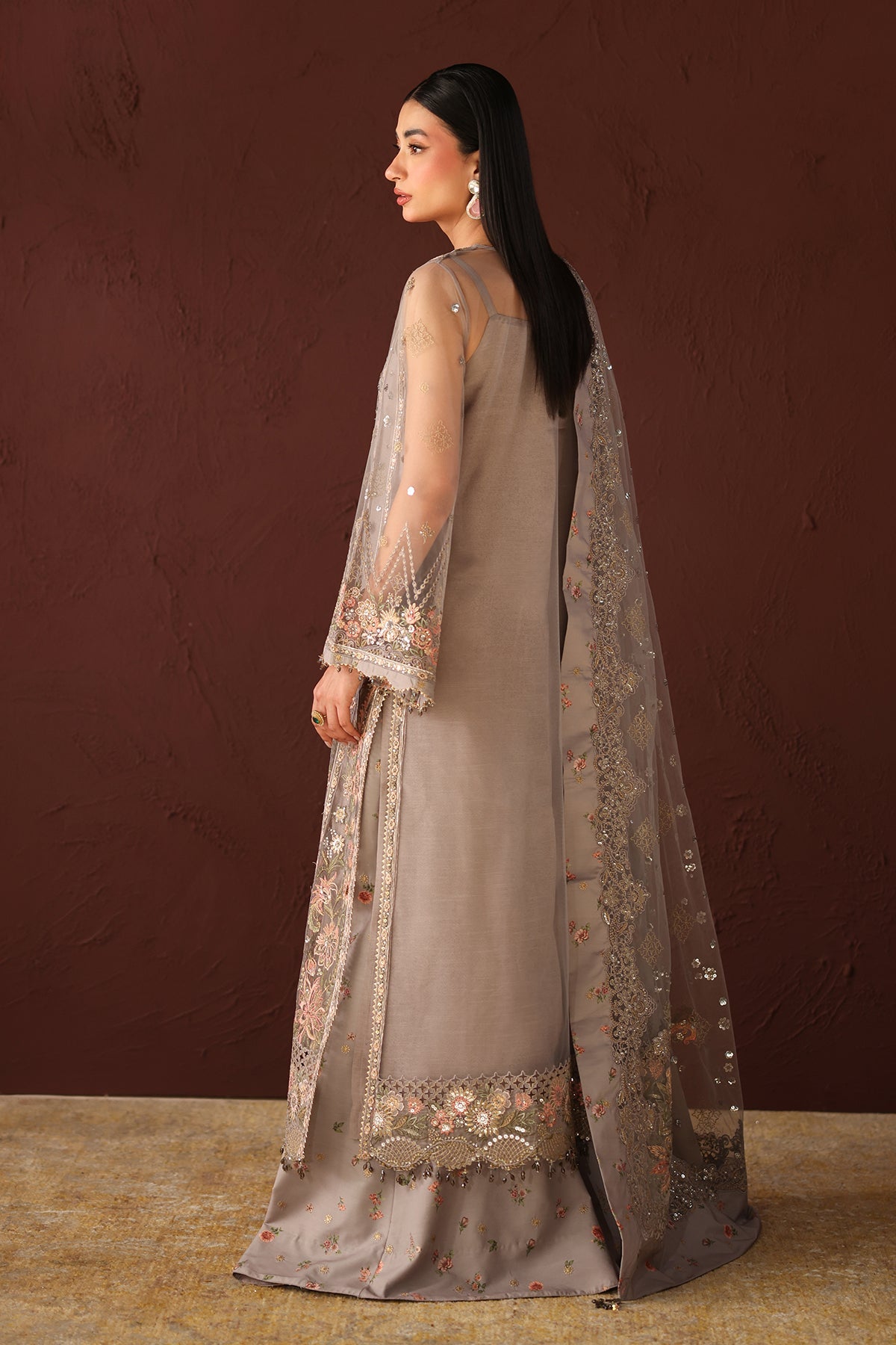 Baroque | EMBROIDERED NET | UF-4487