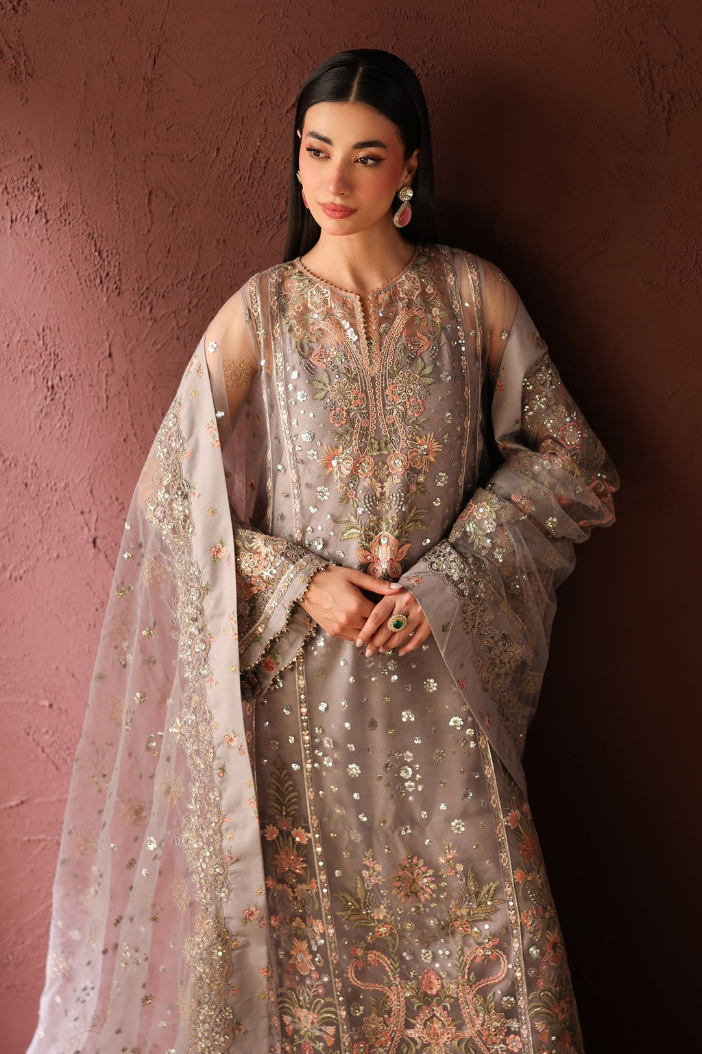 Baroque | EMBROIDERED NET | UF-4487