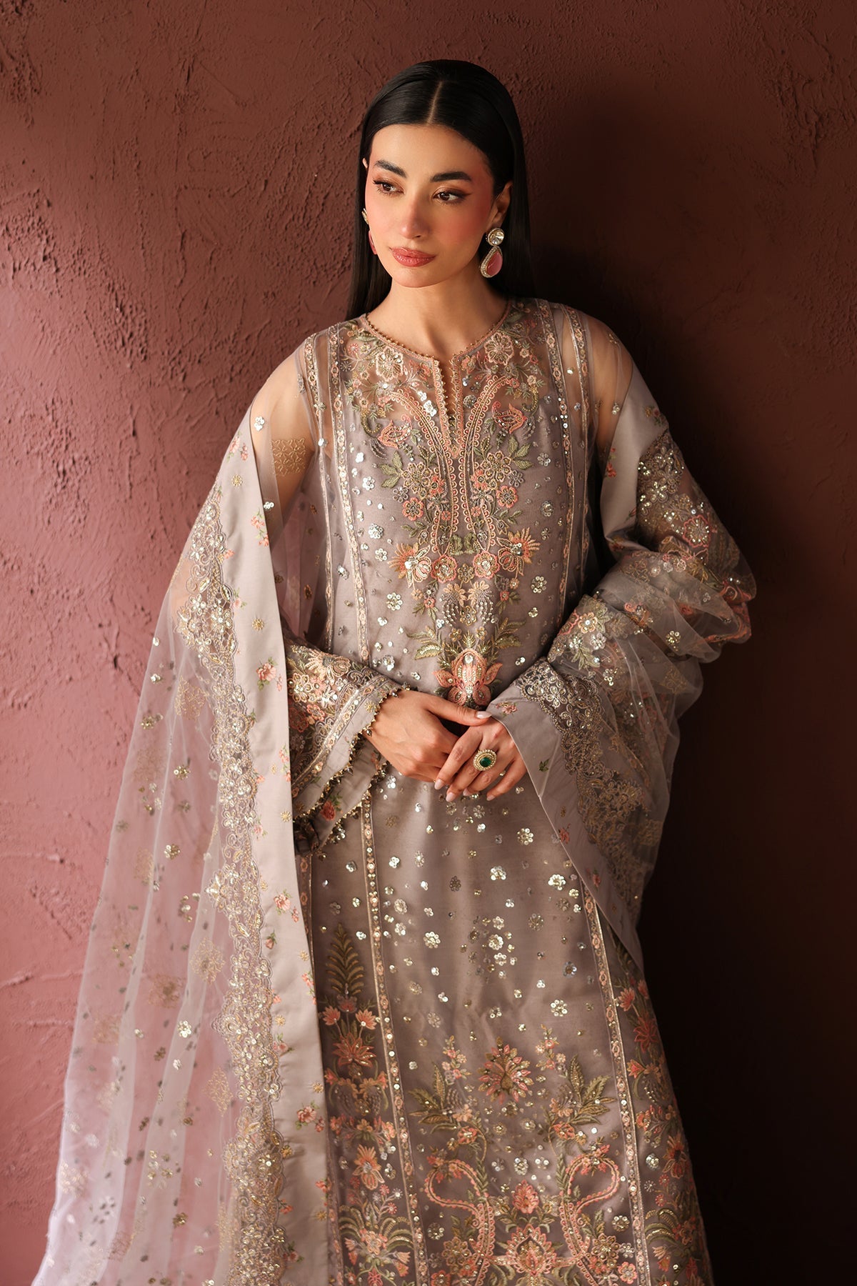 Baroque | EMBROIDERED NET | UF-4487