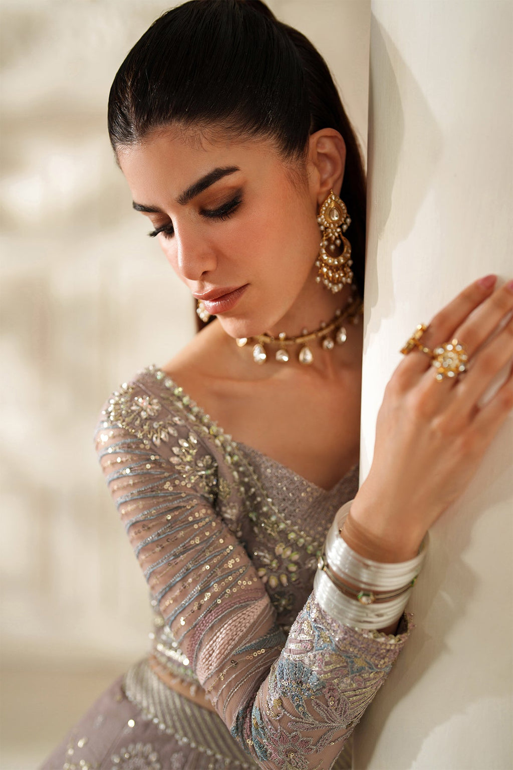 Baroque | EMBROIDERED NET | CH14-04