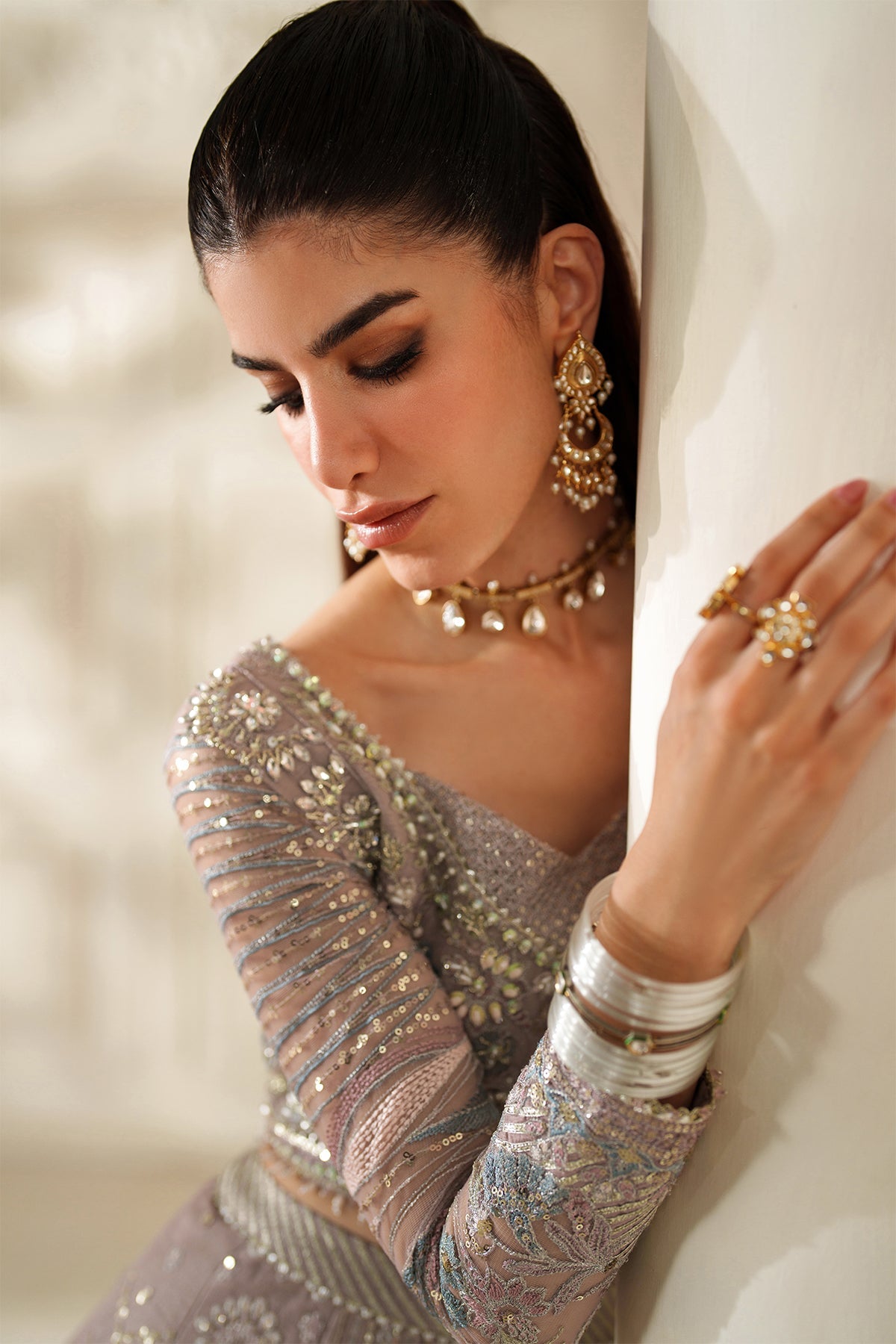 Baroque | EMBROIDERED NET | CH14-04