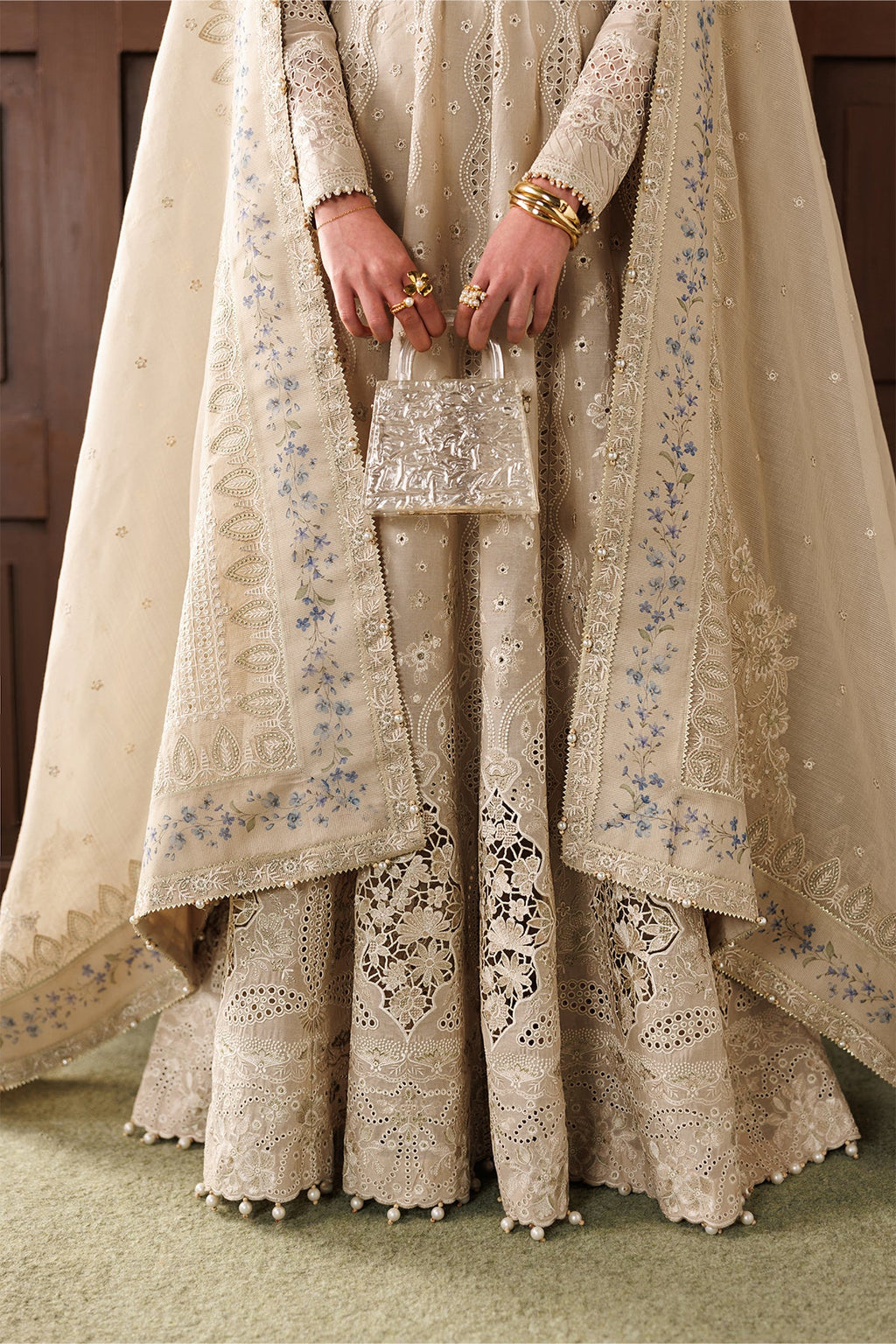 BAROQUE |EMBROIDERED LAWN | EL26-D03