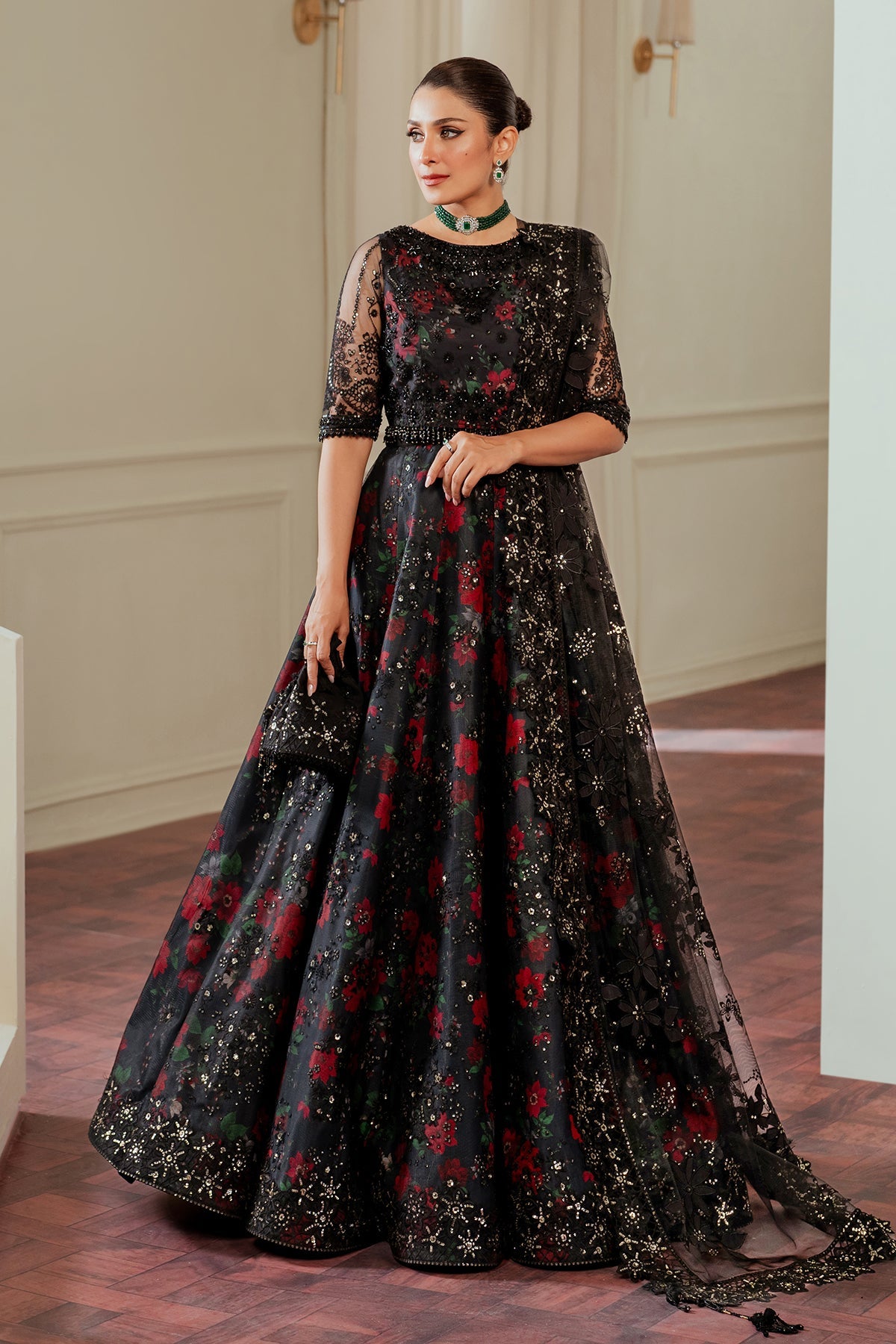 Baroque | EMBROIDERED NET | CH13-05