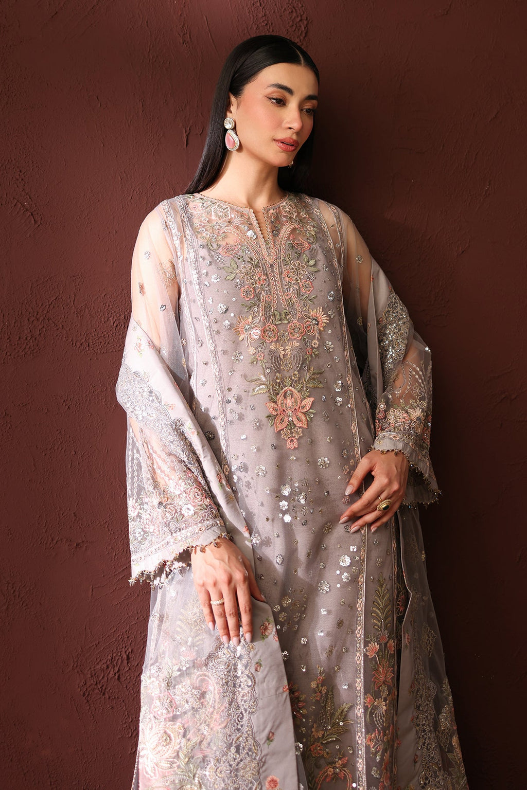 Baroque | EMBROIDERED NET | UF-4487