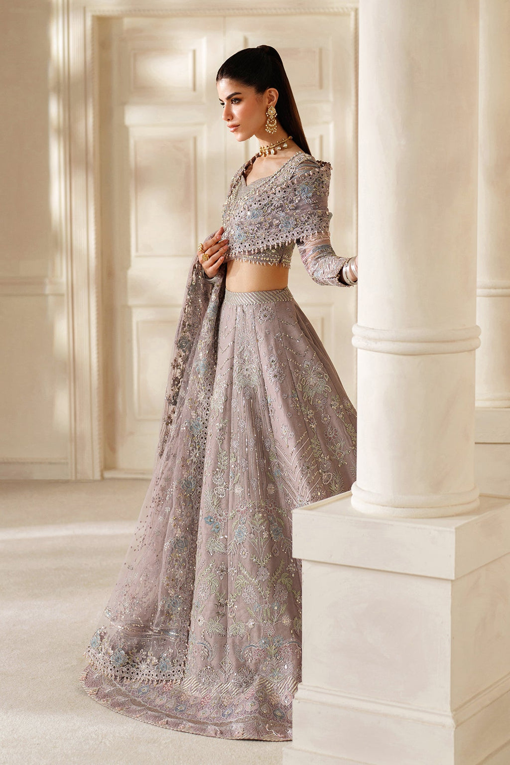 Baroque | EMBROIDERED NET | CH14-04