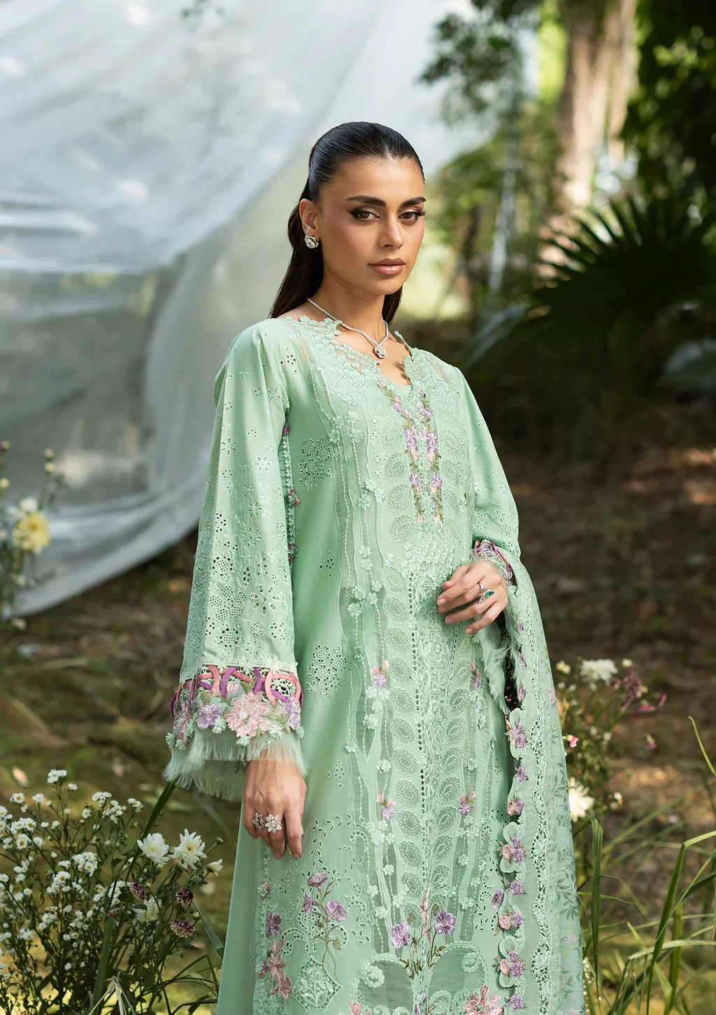 Elaf | Luxury Lawn Vol 2 '26 | Daisy Chain