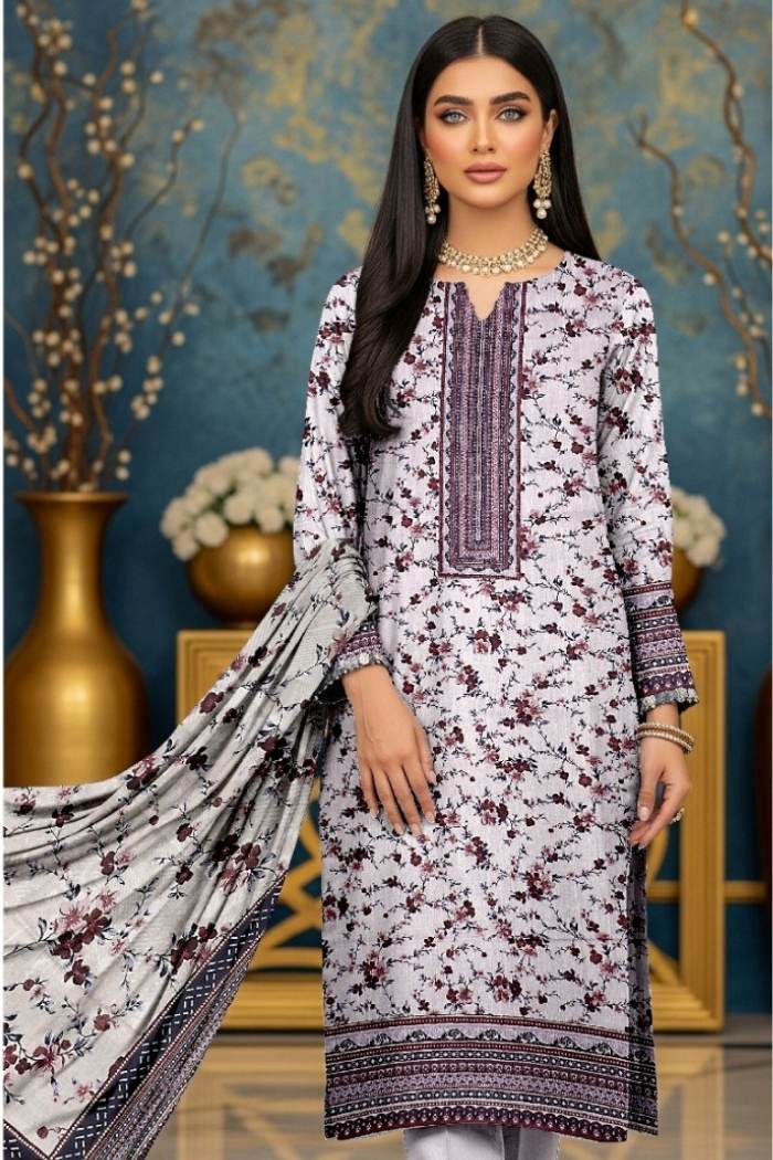 Fatima Mariyum | 3pc Print Lawn | FM-28