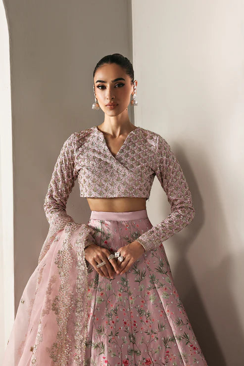 Emaan Adeel | Serein luxe silk | PETAL SOFT