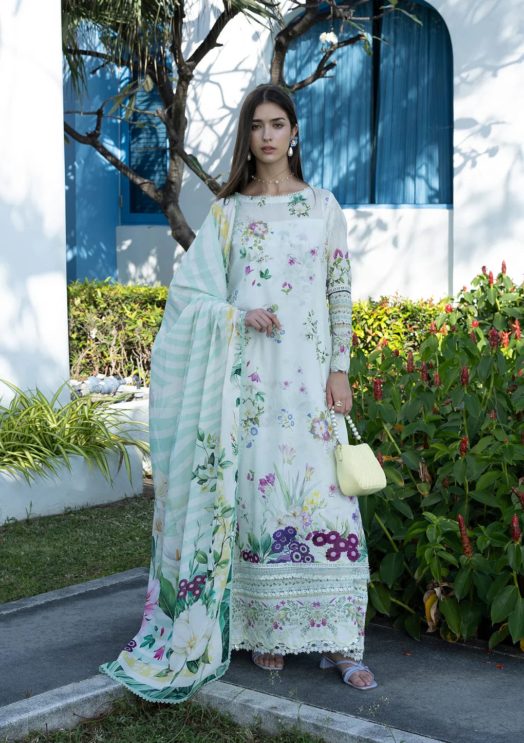 ELAF | PRNTED LAWN 26 | MOON FLOWER