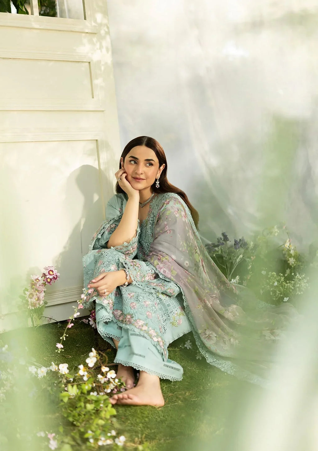 Elaf | Luxury Lawn Vol 2 '26 | Mint Story