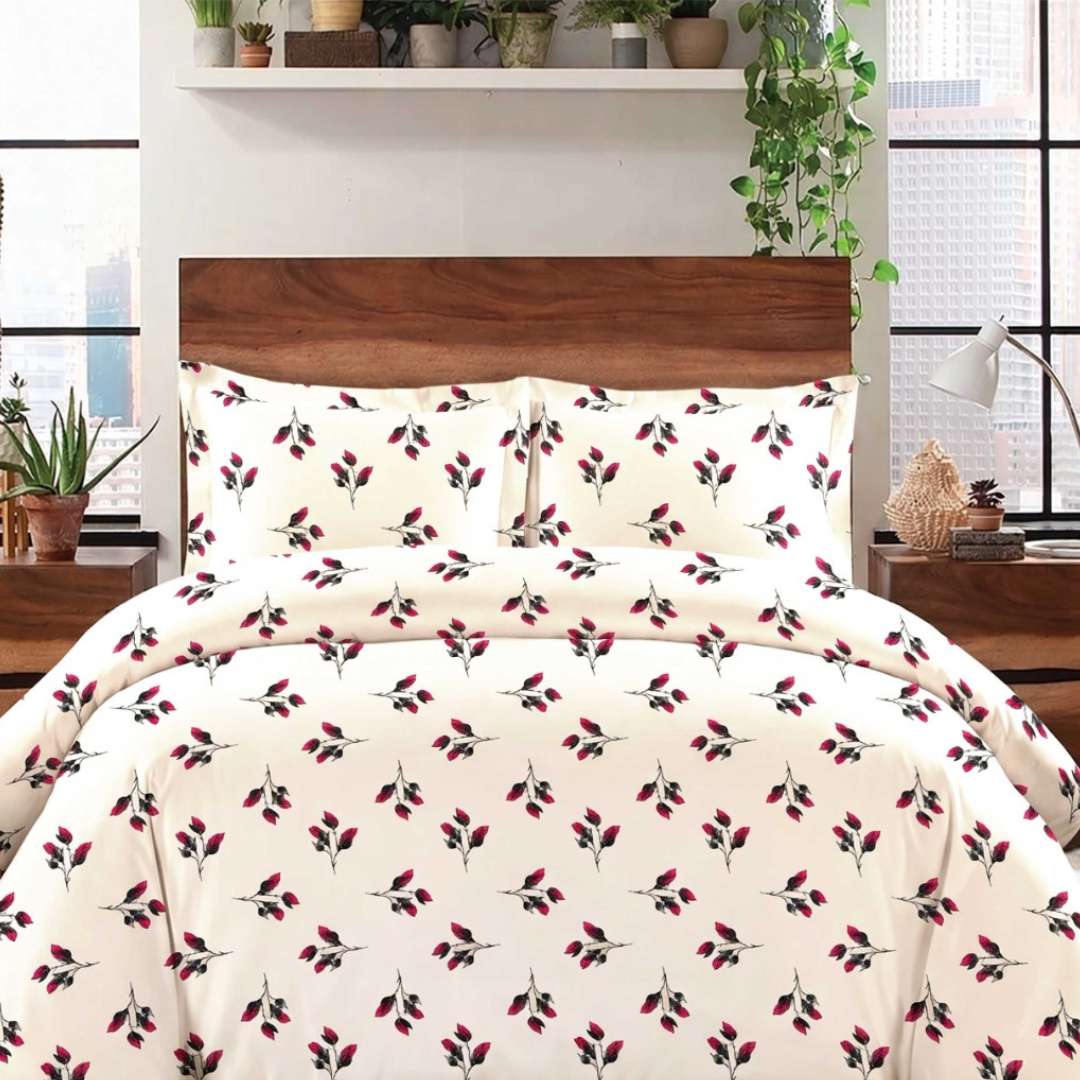 Zainab Fatima | King Size Bed Sheet Set | ZF-BED-08