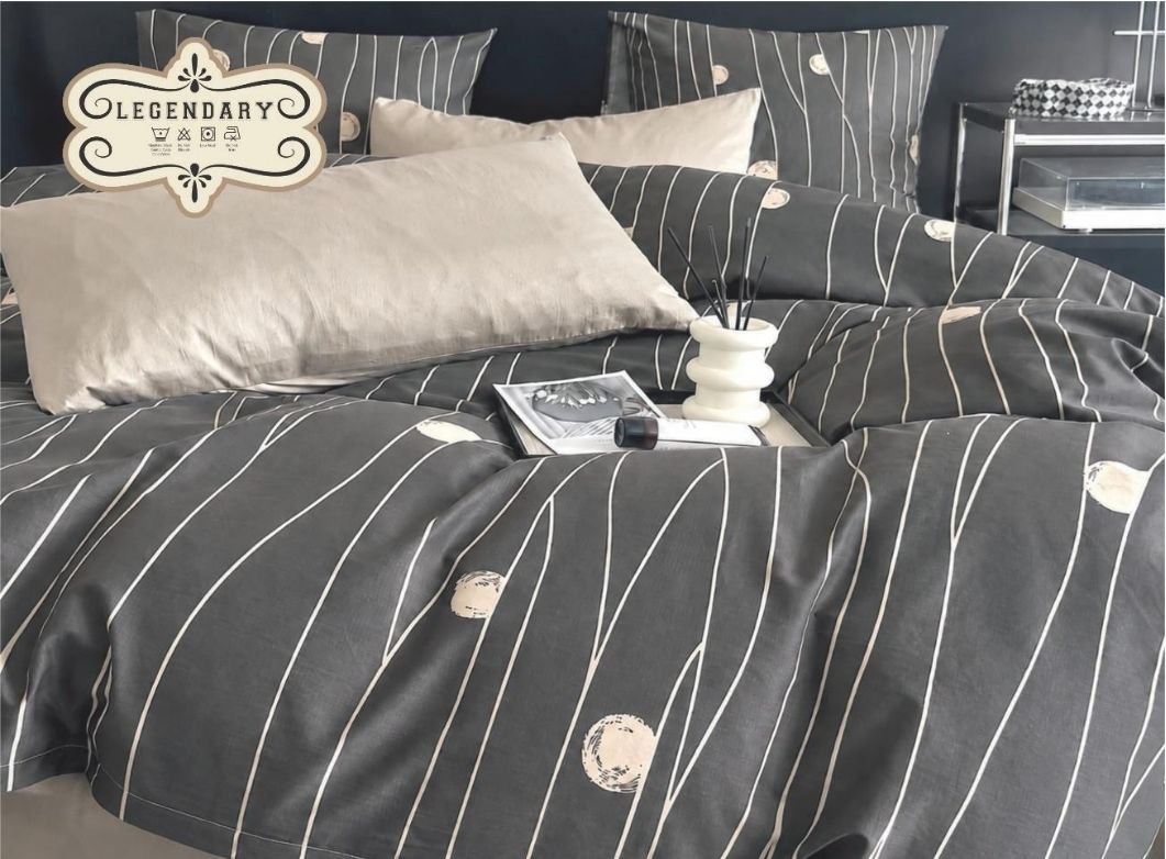BM | Legendary 3 pcs Bed Sheet set | BM-L-08