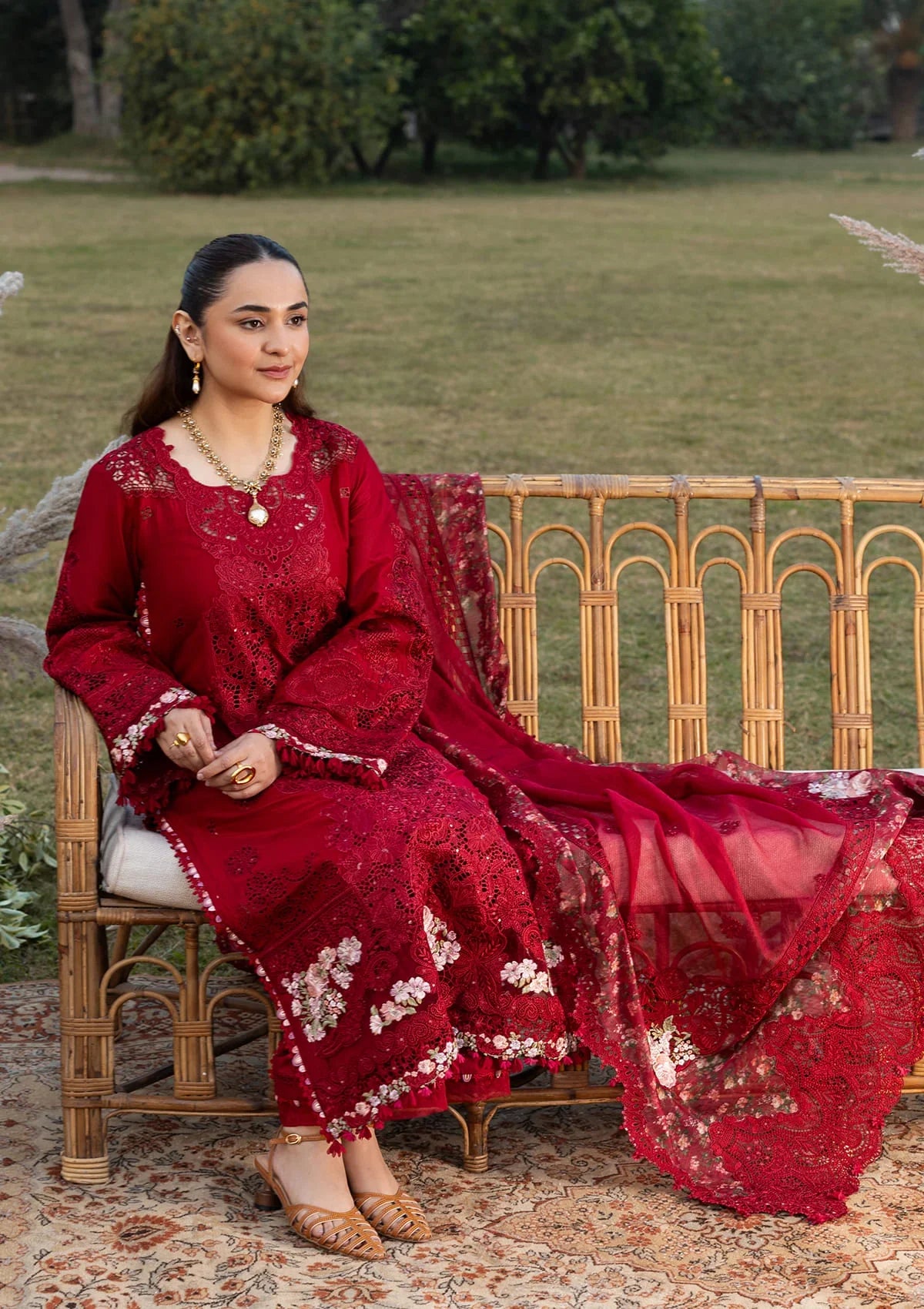 Elaf | Luxary Lawn | Cherie Lady