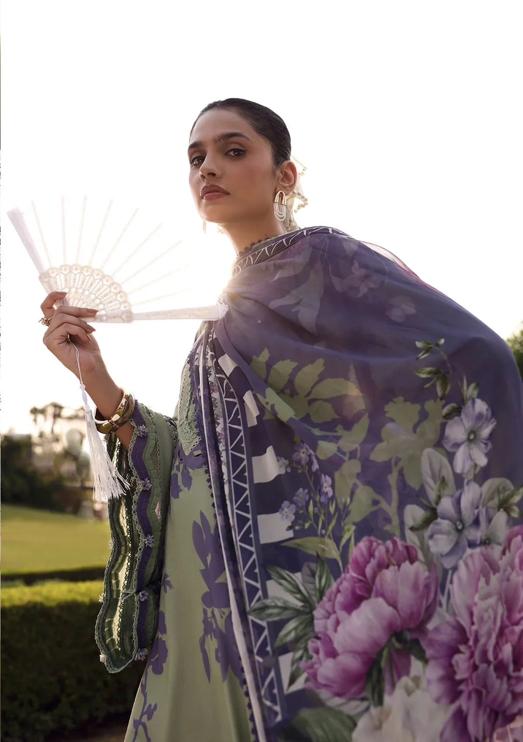 Elaf | Belladore - Prints Chiffon Lawn '26 | EPA-4B VIENNA
