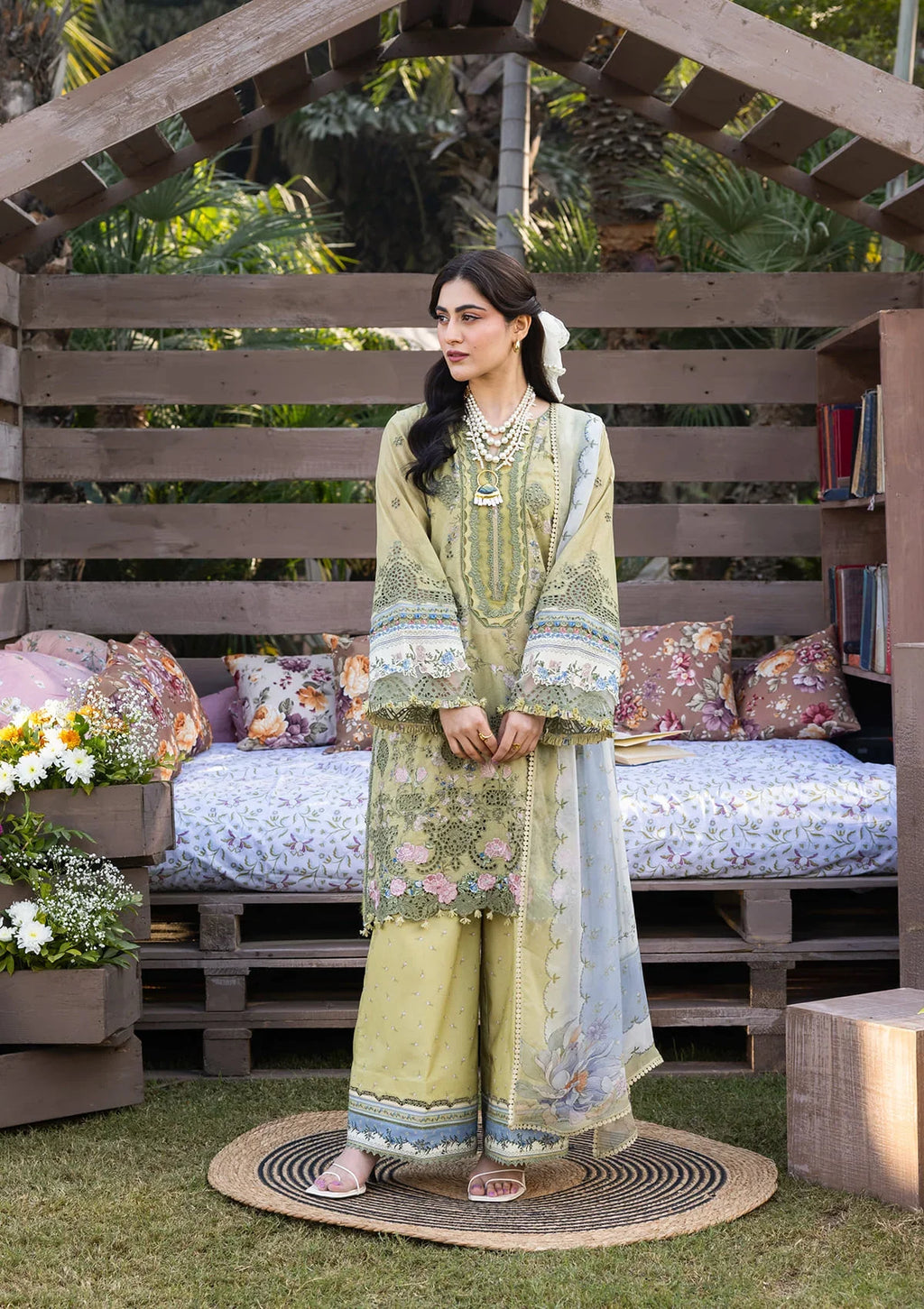 Elaf | Chikankari Prints 26 | Menah