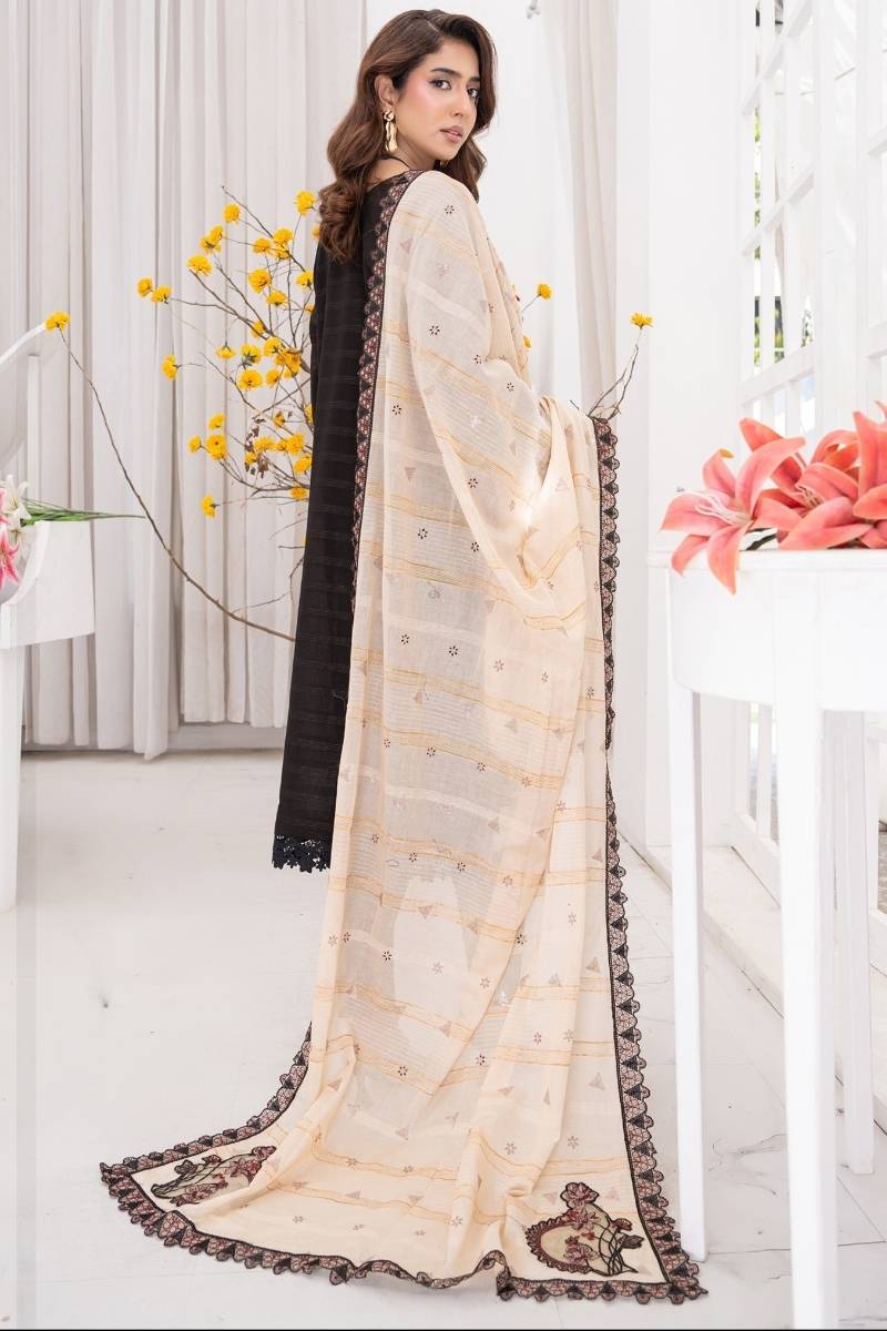 Riaz Arts | Zeenat Luxury Lawn - 3 Pc | RA - Z - 07