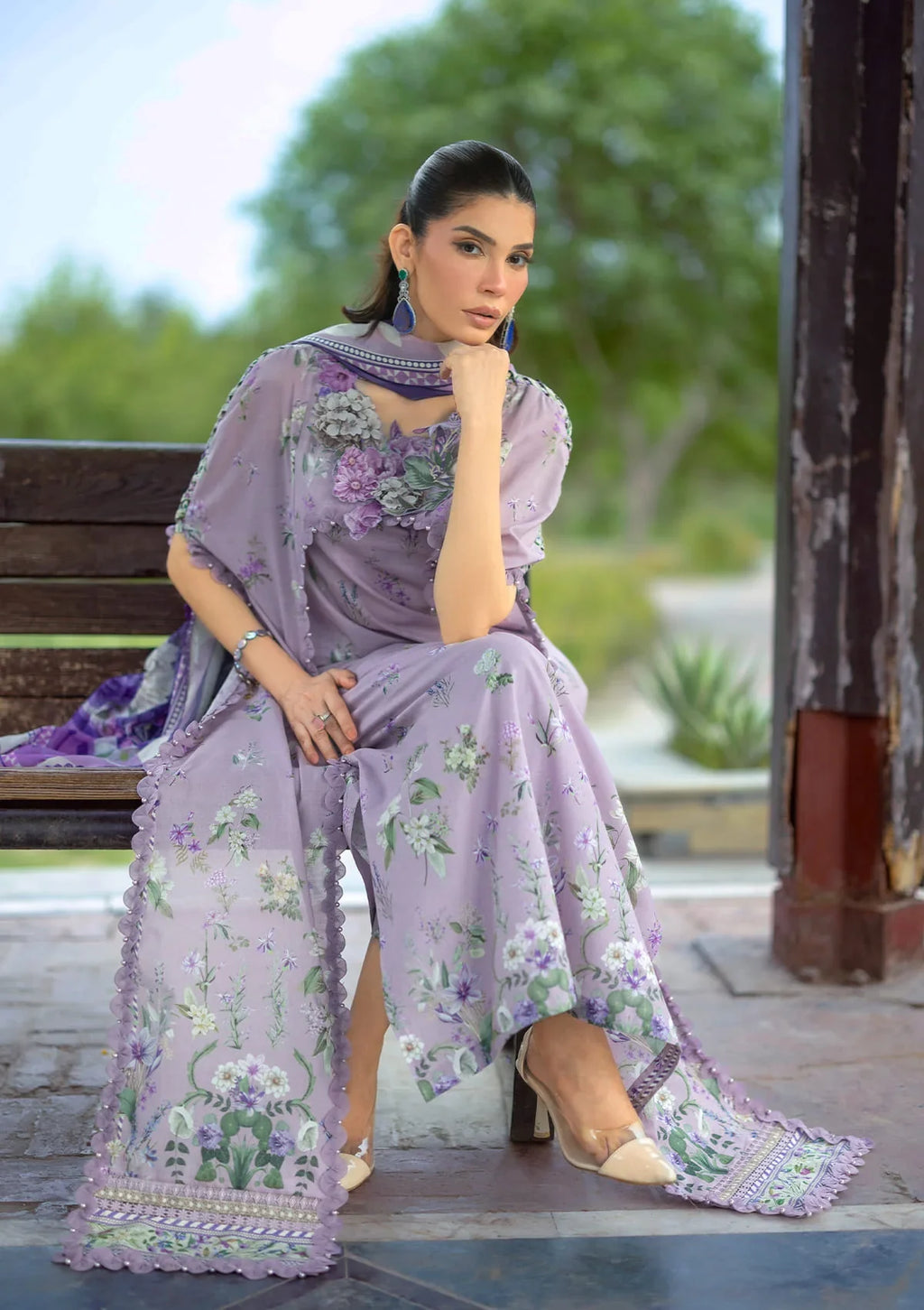 Elaf | Brigerton Prints '26 | LILAC GARDEN
