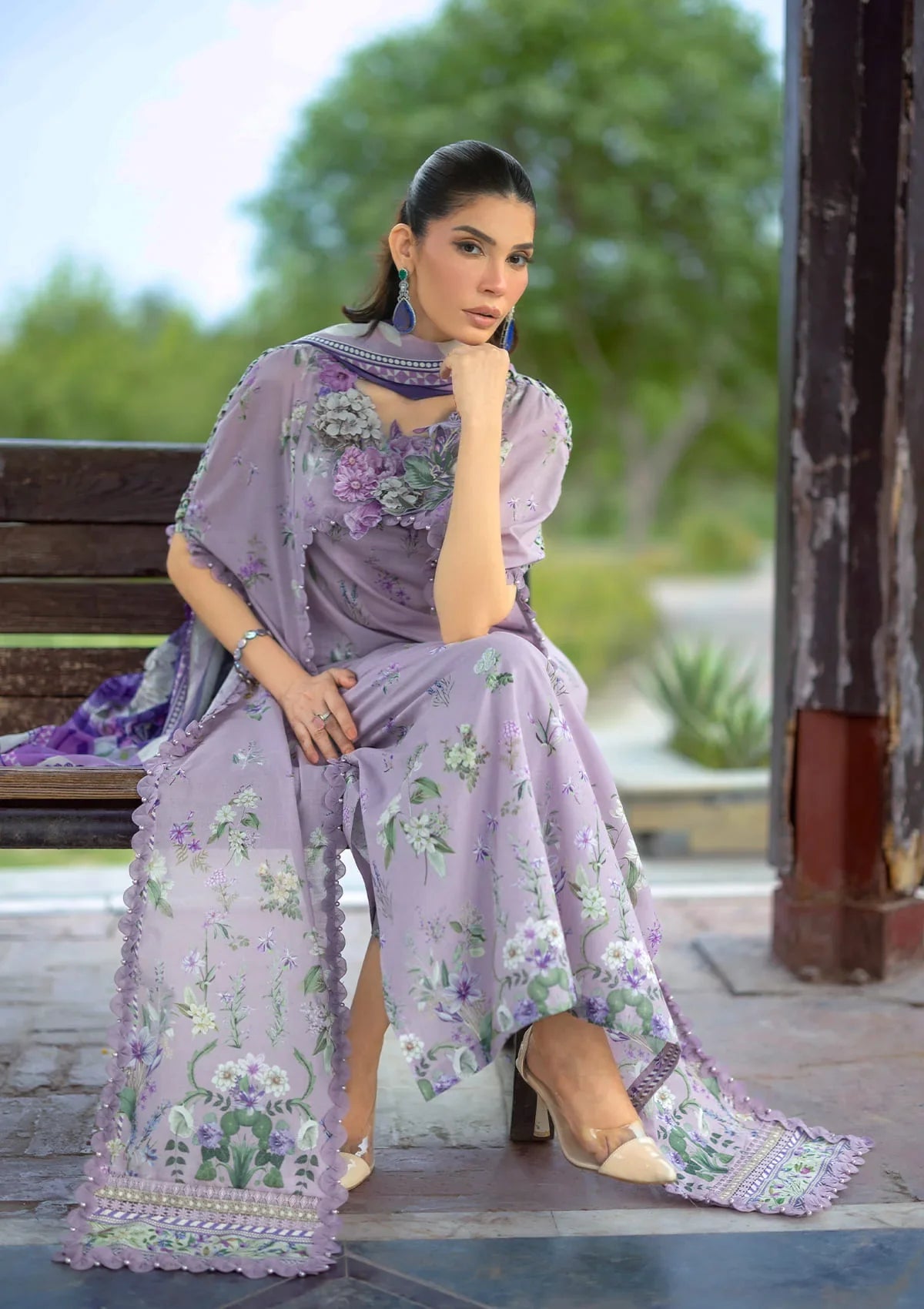 Elaf | Brigerton Prints '26 | LILAC GARDEN
